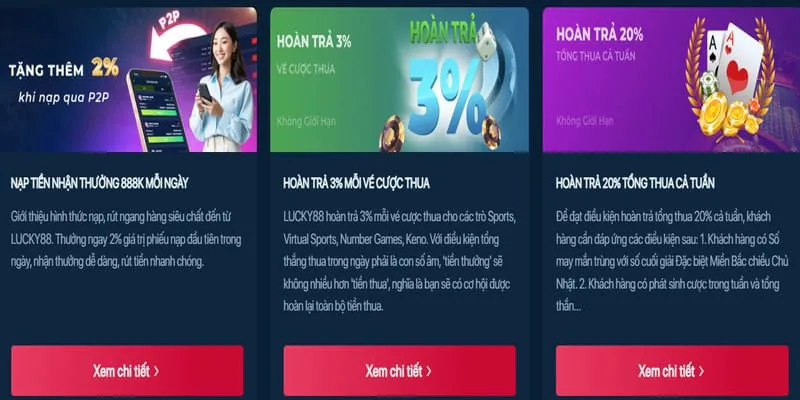 Thưởng nạp lại J88vip1